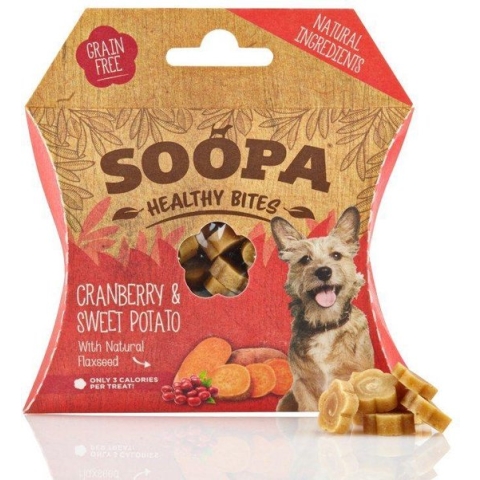 Soopa Healthy Bites Cranberry & Sweet Potato