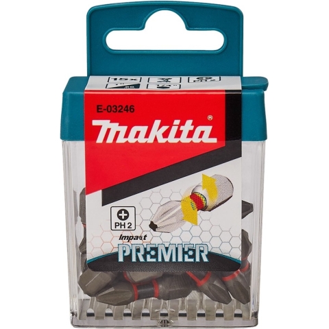 Makita Accessoires Slschr.bit PH2x25mm 15s C IMPR - E-03246