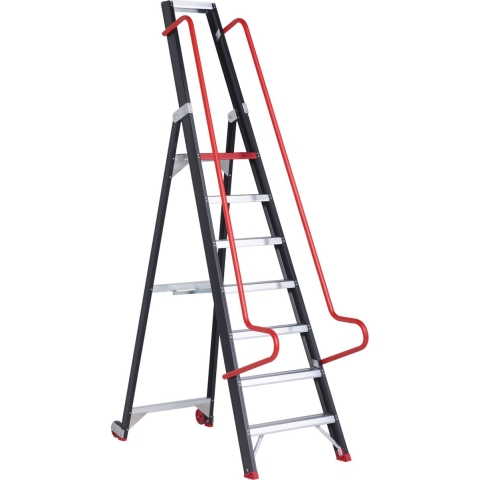 Altrex Taurus enkel oploopbare magazijntrap TME 7 - 193207