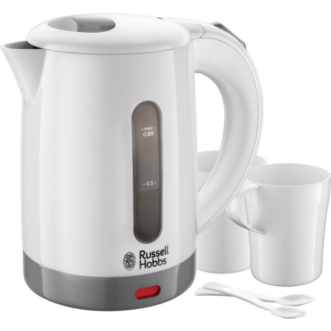 Russell Hobbs 23840-70 Travel - Reiswaterkoker -  Geschikt Op De Camping - Wit