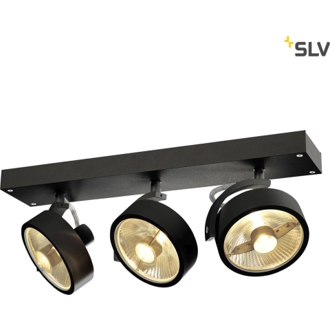 SLV Kalu 1000704 Plafondspot GU10 Zwart