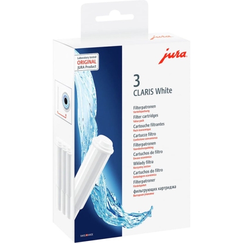Jura Claris White Waterfilter 3 stuks