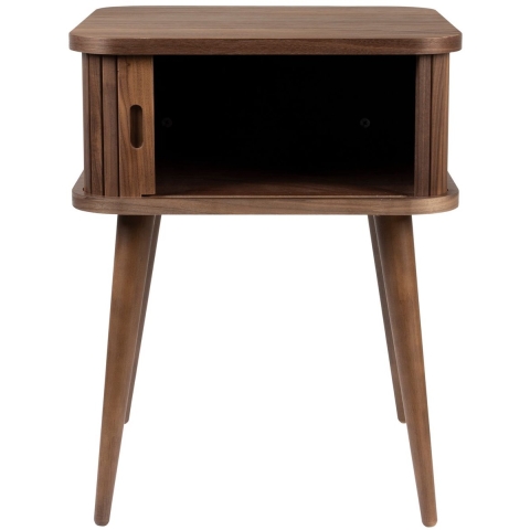 Zuiver Barbier Bijzettafel Walnoot