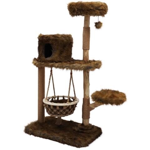 Klimboom populus 154cm grizzly brown - Gebr de boon