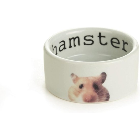 Ceramiek eetbak snapshot hamster - 75x4