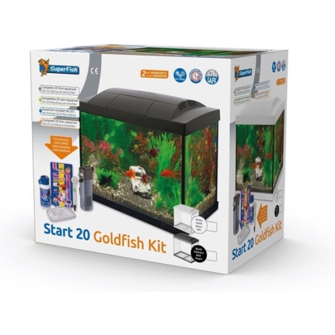 SuperFish Start 20 Goldfish Kit - wit - 20 L