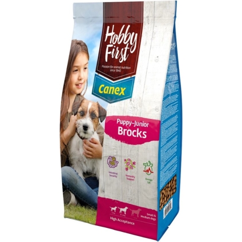 Hobby First Canex Puppy/Junior Brocks 3 kg - Hond