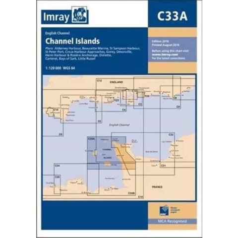 Imray C33A Channel Islands (North)