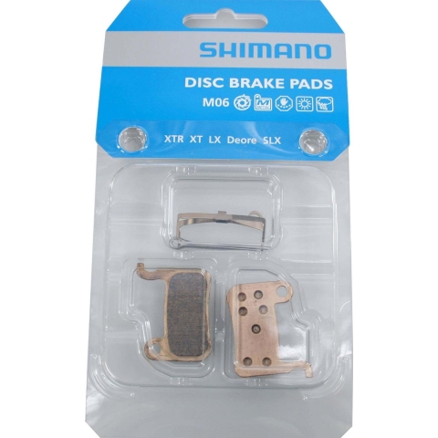Shimano M06 Schijfrempads 2 stuks metal BR-M975/M965/M775/M585