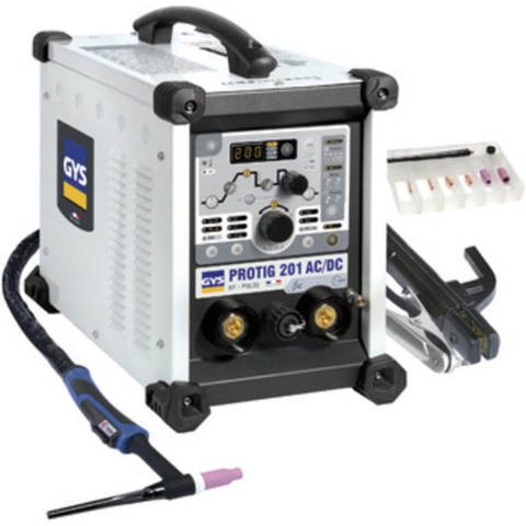 Gys Lasapparaat PROTIG 201 AC/DC, met accessoires - 5192063945 5192063945