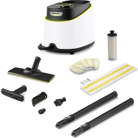 Kärcher SC 3 Deluxe Stoomreiniger - 30 sec opwarmtijd - 1900 W - Oppervlakteprestatie 75 m² - Reservoir 1 l - Continue vulbaar