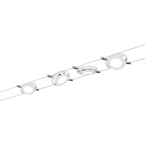 Paulmann RoundMac 94105 Kabelsysteem compleet LED vast ingebouwd 18 W LED Wit (mat)