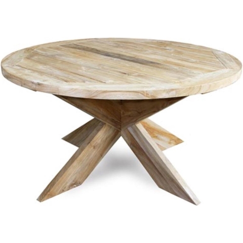 Tuintafel Teak dia. 150 - Van der leeden