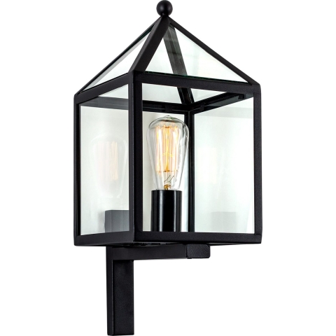 Bloemendaal muurlamp zwart - Ks verlichting