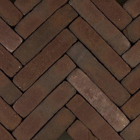 60 stuks! Art brick vermeer vlam 5x20x6.5 cm - Gardenlux