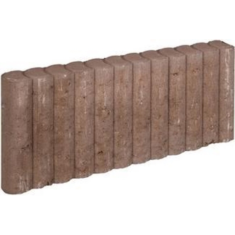 10 stuks! Mini palissadeband bruin 6x25x50 cm - Gardenlux