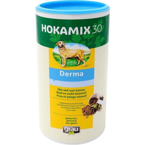 HOKAMIX Derma 750 g voor honden - Huid en vacht intensief