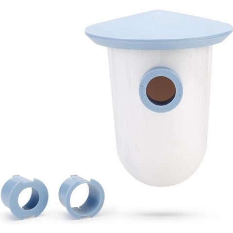 Beeztees Fauna Singing Friends - Vogelvoederhuisje - Blauw - 23 x 19 x 20 cm