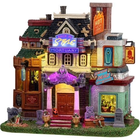 Mortuary Makeovers 17x27x26 cm Halloween - Lemax