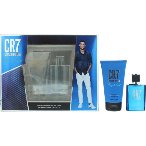 Cristiano Ronaldo CR 7 Play It Cool Geschenkset Eau de Toilette + Douchegel 1 set