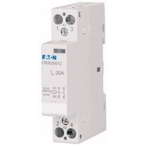 Eaton CR2002012 Installatiezekeringautomaat Nominale spanning: 12 V DC/AC Schakelstroom (max.): 20 A 2x NC 1 stuk(s)