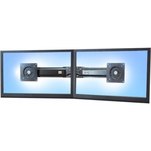 Ergotron Monitoruitbreiding Zwart