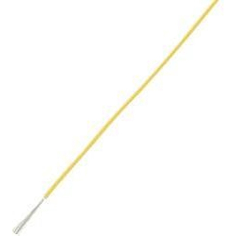 TRU COMPONENTS 1566836 Draad LiY 1 x 0.14 mm² Geel 100 m