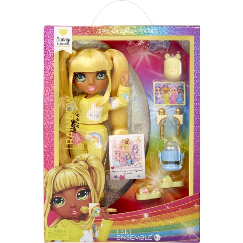 Rainbow High Junior High Pyjamaparty-modepop - Sunny Pop