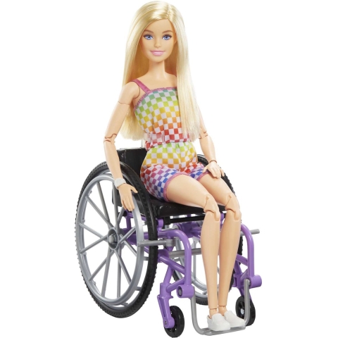 Fashionistas - met een paarse rolstoel #194 Pop