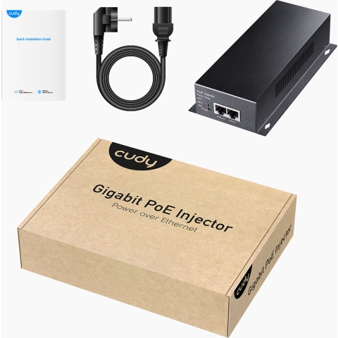 90W Gigabit PoE++/PoE+/PoE-Injector PoE-injector