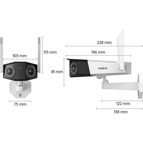 Duo 2 WiFi Beveiligingscamera