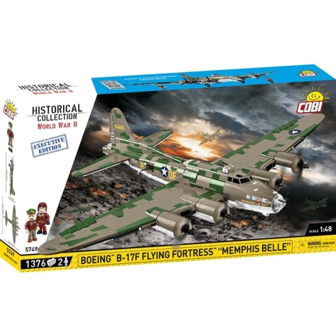 Boeing B-17F Flying Fortress "Memphis Belle" - Executive Edition Constructiespeelgoed