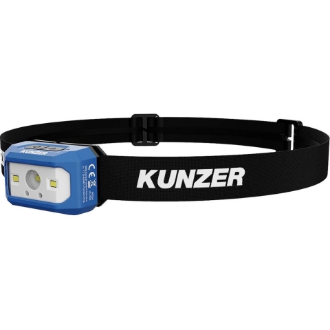 Kunzer HL-002 Werklamp LED werkt op een accu 300 lm, 240 lm, 120 lm