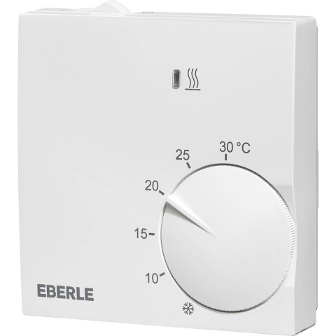 Eberle 131110451600 RTR-S 6202-6 Kamerthermostaat Opbouw (op muur) Verwarmen met aan/uit-schakelaar 1 stuk(s)