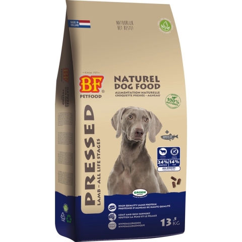 Biofood Geperst Lam & Rijst Premium - Hondenvoer - 13,5 kg