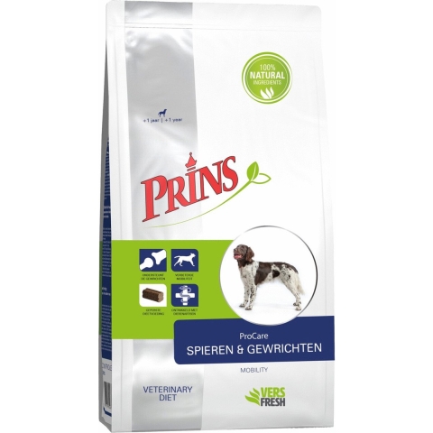 Prins ProCare Pressed Veterinary Diet Mobility hondenvoer 12 kg