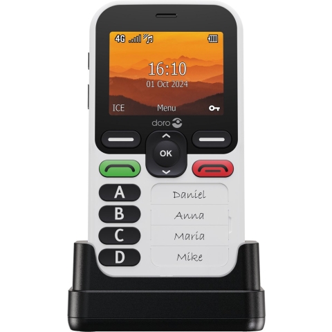Doro Leva X10 Wit | Smartphones, tablets en meer | 7322460088453