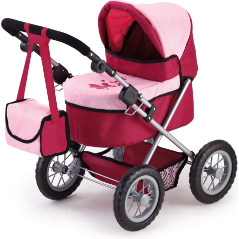 Bayer Design - Poppenwagen Trendy - Rood en Roze