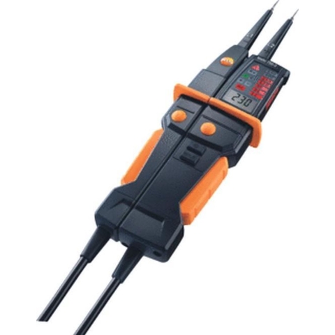 Testo 750-3 Tweepolige Spanningstester Cat Iv 600 V Cat Iii 1000 V Led Lcd