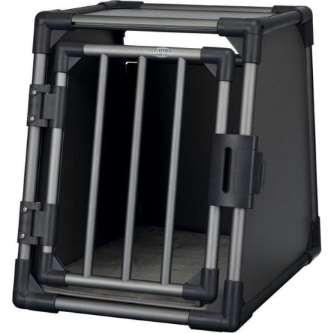 Trixie Vervoersbox Aluminium Grafiet - S 61X48X56 CM