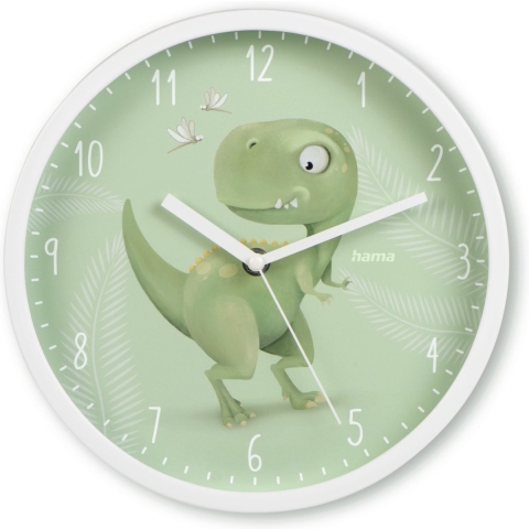 Hama Kinder-wandklok Cebu Tikt Niet Voor Kinderkamers Analoog Ø 25 Cm