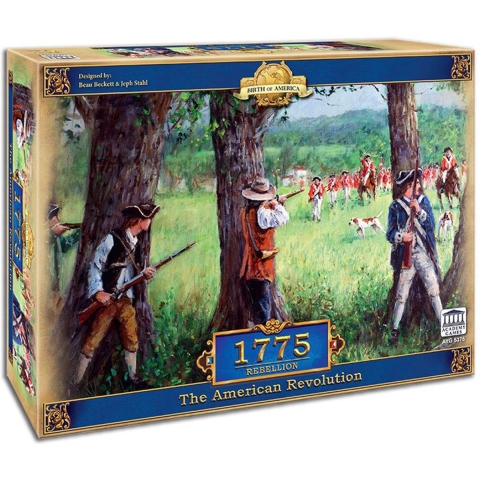 1775 Rebellion: The American Revolution Bordspel
