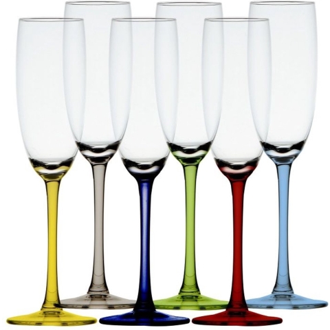 Marine Business Scheepsservies Party Champagneglazen Ecozen set 6 stuks