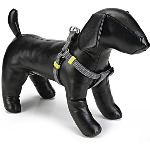 Beeztees nylon borsttuig vista lichtgrijs 26-40 cm x 10 mm