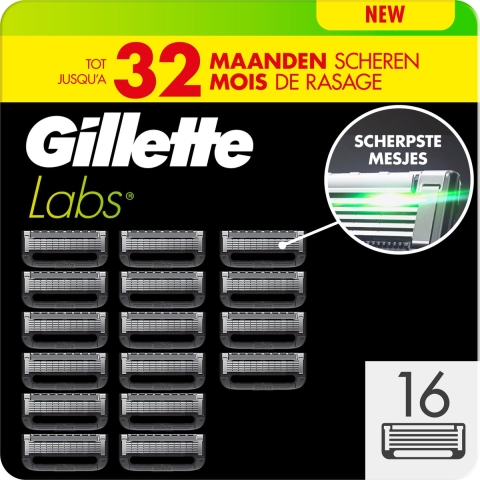 GilletteLabs Scheermesjes - 16 stuks