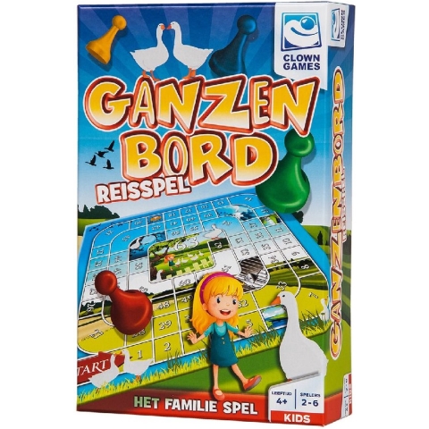 Clown Ganzenbord