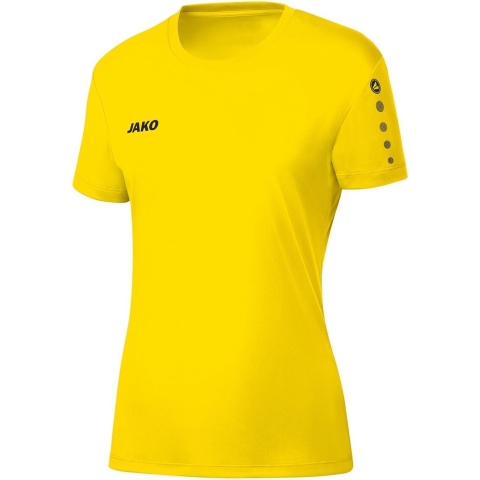 JAKO 4233D Shirt Team Km Dames - Citroen - 40
