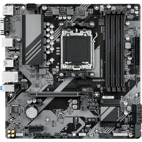 Gigabyte A620M DS3H Moederbord Socket AMD AM5 Vormfactor Micro-ATX