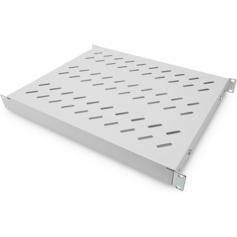 Digitus DN-97644 19 inch Apparaatbodem voor patchkast 1 HE Variabele bevestigingsrails Geschikt voor kastdiepte: 600 mm Grijs