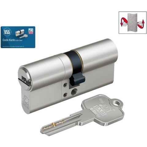 Basi VB5200-1025 Dubbele profielcilinder 40 / 55mm